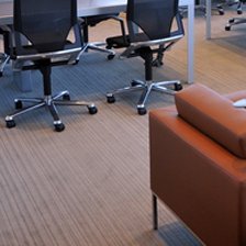 Commercial carpet flooring at Edward P Evans Hall