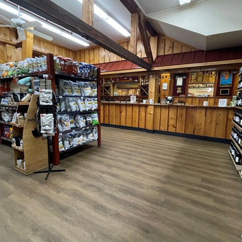 New flooring at Bishops Market in Guilford, CT