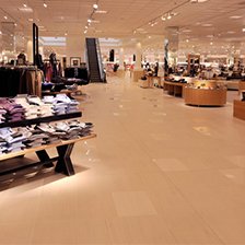 Retail commercial flooring