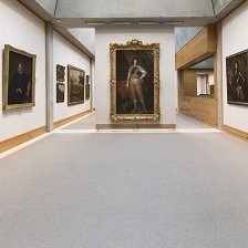 Commercial Flooring installation Yale Center for British Arts