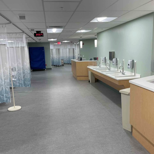 Hospital Renovations in progress