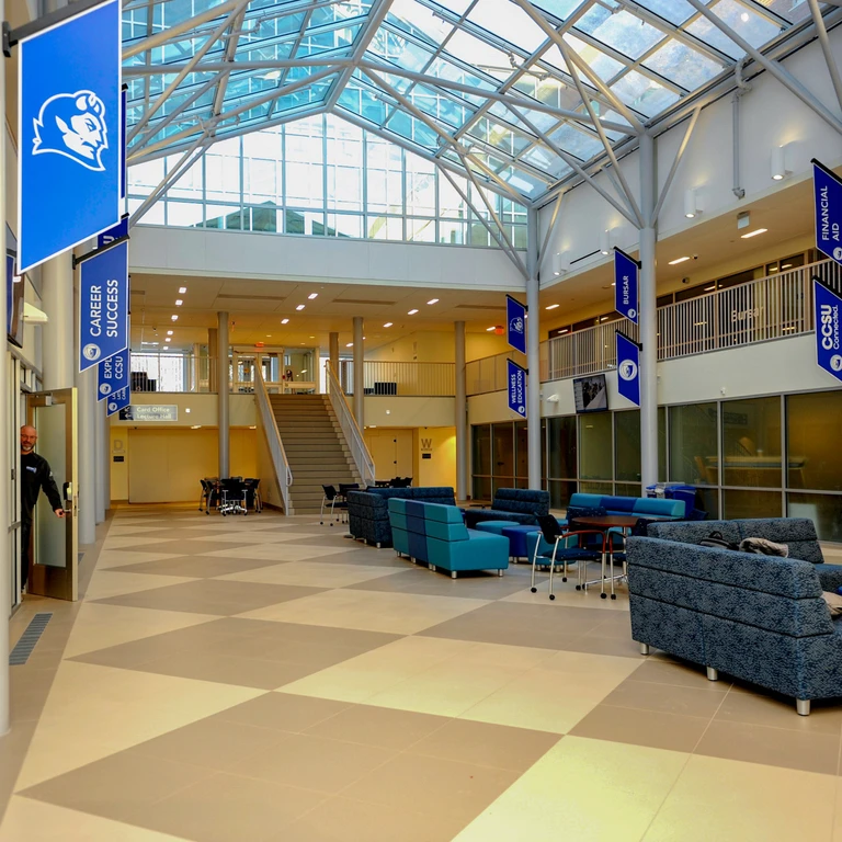 Entry Hall in Central Connecticut State University