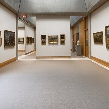 Yale Center for British Arts Carpet Installation