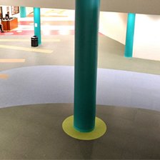 Commercial flooring at Genera Community School