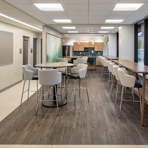 UConn STEM seating area