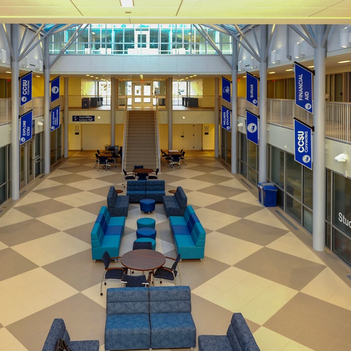 Commercial Flooring at Central Connecticut State University